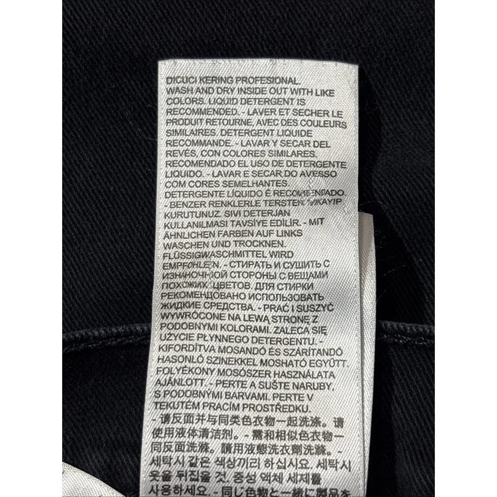 Levis 541 Athletic Taper Jeans Mens W38 L32 Black Denim Pants 18181-0019